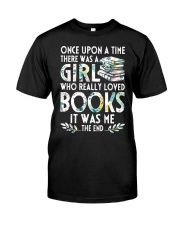 Book Lover Girl Classic T-Shirt front