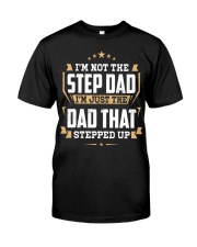 Stepped up Dad Premium Fit Mens Tee tile