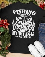 Fishing And Hunting Classic T-Shirt apparel-classic-tshirt-lifestyle-front-82