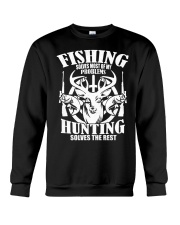 Fishing And Hunting Crewneck Sweatshirt tile