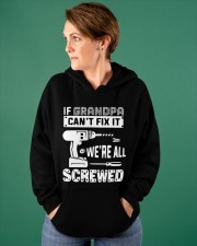 if Grandpa Can't Fix It Hooded Sweatshirt apparel-hooded-sweatshirt-lifestyle-front-72