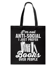 I am not anti-social Tote Bag tile