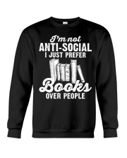 I am not anti-social Crewneck Sweatshirt tile