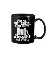 I am not anti-social Mug tile