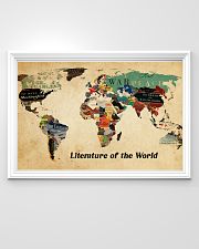 Literature of the world 36x24 Poster poster-landscape-36x24-lifestyle-02