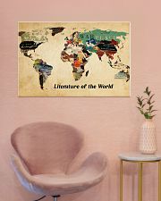 Literature of the world 36x24 Poster poster-landscape-36x24-lifestyle-19