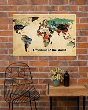 Literature of the world 36x24 Poster poster-landscape-36x24-lifestyle-20