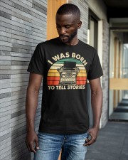 I Was Born To Tell Stories Classic T-Shirt apparel-classic-tshirt-lifestyle-front-41-b