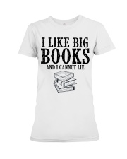 I Like Big Books Premium Fit Ladies Tee tile