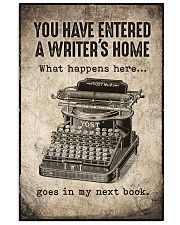 Writer's Home 11x17 Poster front