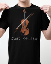Just Cellin Classic T-Shirt apparel-classic-tshirt-lifestyle-front-62