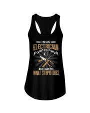 I'm An Electrician Ladies Flowy Tank tile