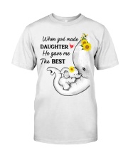 God made daughter Classic T-Shirt front