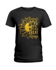 Beautiful Girl - You can do great things Ladies T-Shirt tile