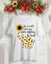 Be Kind Classic T-Shirt lifestyle-holiday-crewneck-front-2