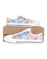Cherry Blossom Women's Low Top White Shoes thumbnail