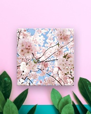 Cherry Blossom Square Magnet aos-magnets-square-front-lifestyle-5