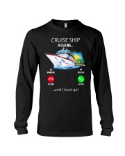 Cruise ship Hooded Sweatshirt Long Sleeve Tee thumbnail