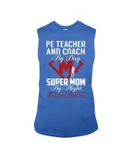 Pe Teacher And Coach - Super Mom Job Sleeveless Tee thumbnail