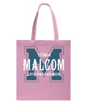 Team MALCOM - Lifetime Member Tote Bag thumbnail