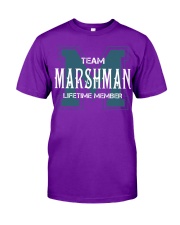 Team MARSHMAN - Lifetime Member Classic T-Shirt thumbnail