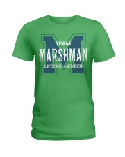 Team MARSHMAN - Lifetime Member Ladies T-Shirt thumbnail