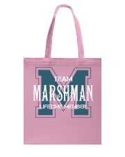 Team MARSHMAN - Lifetime Member Tote Bag thumbnail