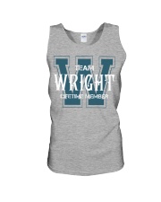 Team WRIGHT - Lifetime Member Unisex Tank thumbnail