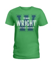 Team WRIGHT - Lifetime Member Ladies T-Shirt thumbnail