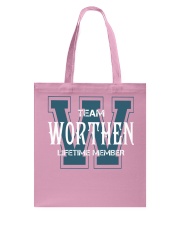 Team WORTHEN - Lifetime Member Tote Bag thumbnail