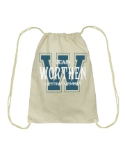 Team WORTHEN - Lifetime Member Drawstring Bag thumbnail