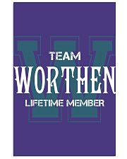 Team WORTHEN - Lifetime Member 11x17 Poster thumbnail