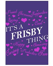 Its a FRISBY Thing - Name Shirts 11x17 Poster thumbnail