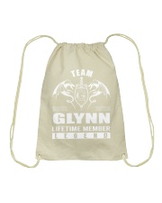 Team GLYNN Lifetime Member - Name Shirts Drawstring Bag thumbnail