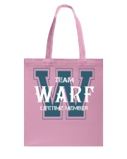 Team WARF - Lifetime Member Tote Bag thumbnail