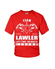 Team LAWLER Lifetime Member - Name Shirts Youth T-Shirt thumbnail