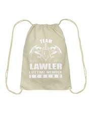 Team LAWLER Lifetime Member - Name Shirts Drawstring Bag thumbnail