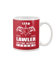 Team LAWLER Lifetime Member - Name Shirts Mug thumbnail