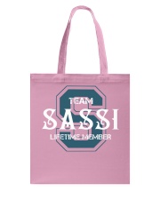 Team SASSI - Lifetime Member Tote Bag thumbnail