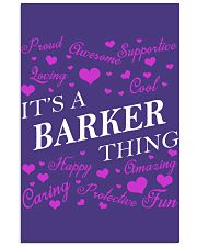 Its a BARKER Thing - Name Shirts 11x17 Poster thumbnail