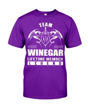Team WINEGAR Lifetime Member - Name Shirts Classic T-Shirt thumbnail