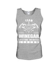 Team WINEGAR Lifetime Member - Name Shirts Unisex Tank thumbnail