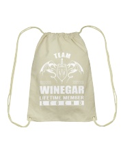 Team WINEGAR Lifetime Member - Name Shirts Drawstring Bag thumbnail