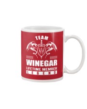 Team WINEGAR Lifetime Member - Name Shirts Mug thumbnail
