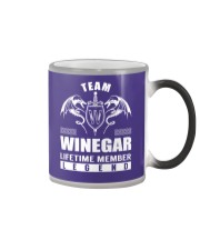 Team WINEGAR Lifetime Member - Name Shirts Color Changing Mug thumbnail