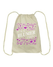 Its a BLUMER Thing - Name Shirts Drawstring Bag thumbnail