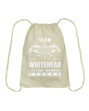 Team WHITEHEAD Lifetime Member - Name Shirts Drawstring Bag thumbnail