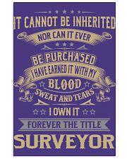 Surveyor - Forever Job Title 11x17 Poster thumbnail