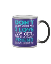 Friend - Dont Flirt Job Title Color Changing Mug thumbnail
