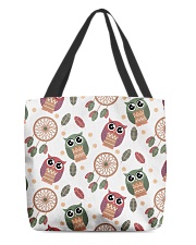 Happy Dreams with Owls All-over Tote back